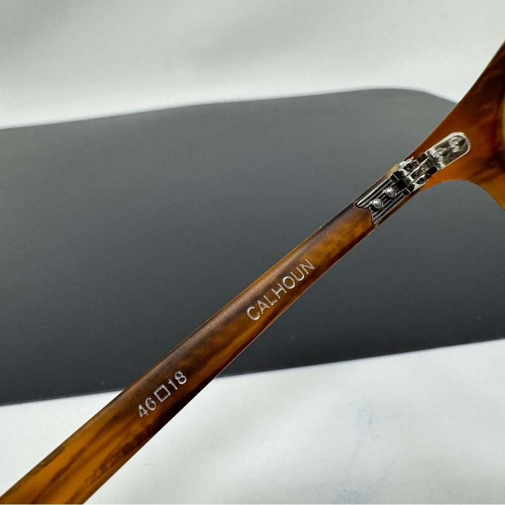 KREWE Tortoiseshell Round Eyeglass Frames - Picture 6 of 11